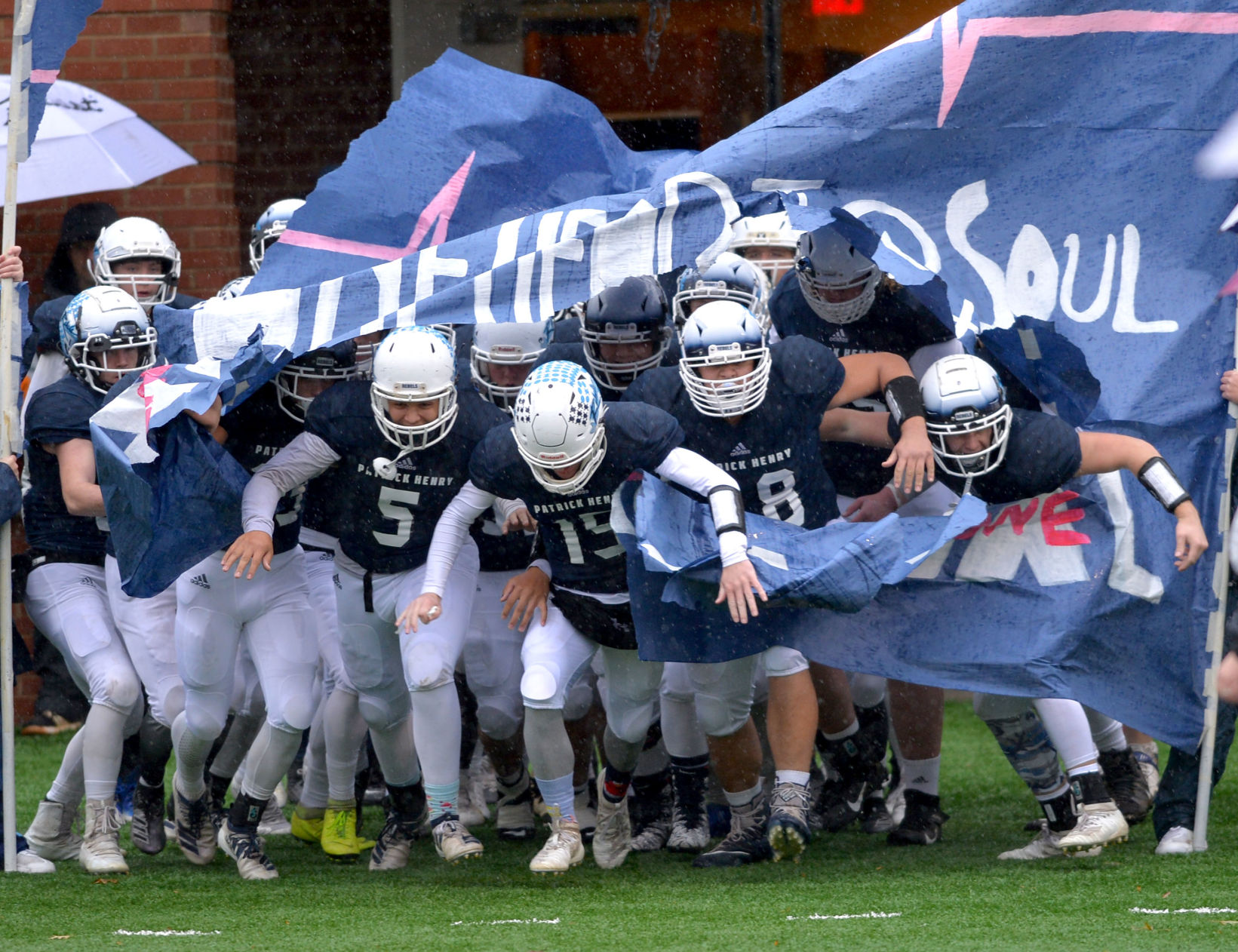 JI Burton vs Patrick Henry Football